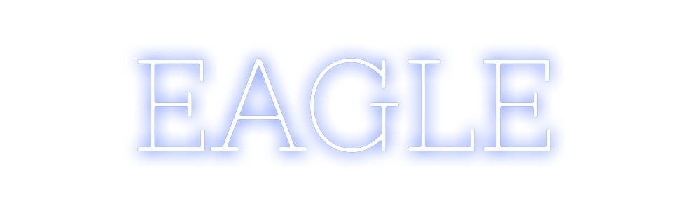 Individuelles Neon: EAGLE
