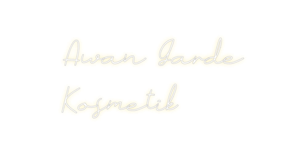 Individuelles Neon: Awan Garde
K...