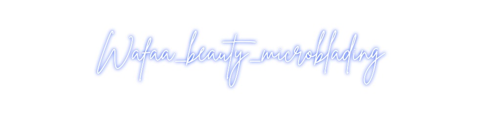Individuelles Neon: Wafaa_beauty_...