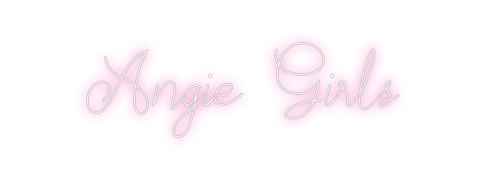 Individuelles Neon: Angie Girls