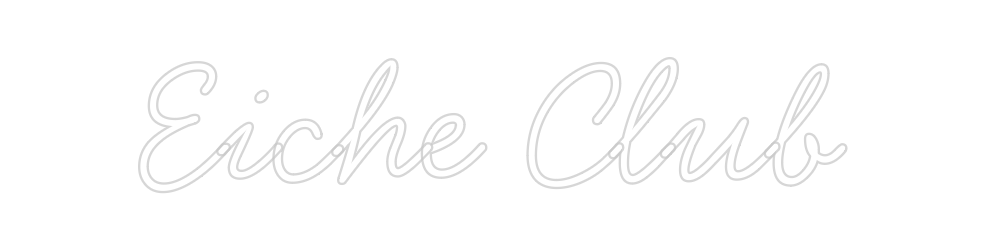 Individuelles Neon: Eiche Club