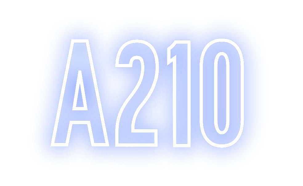 Individuelles Neon: A210