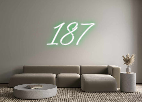 Individuelles Neon: 187