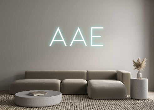 Individuelles Neon: AAE