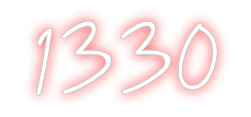 Individuelles Neon: 1330
