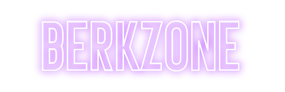 Individuelles Neon: Berkzone