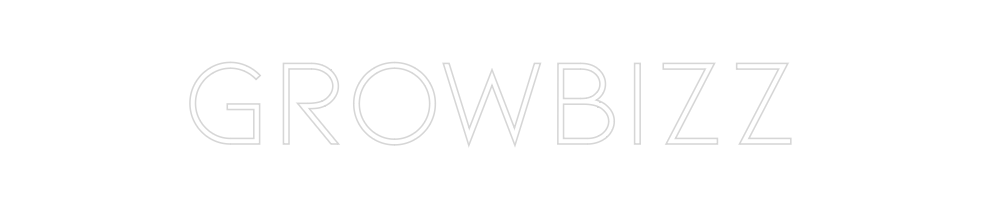 Individuelles Neon: GROWBIZZ