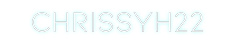 Individuelles Neon: Chrissyh22