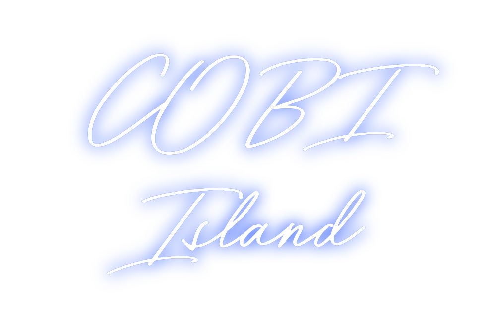 Individuelles Neon: COBI
Island