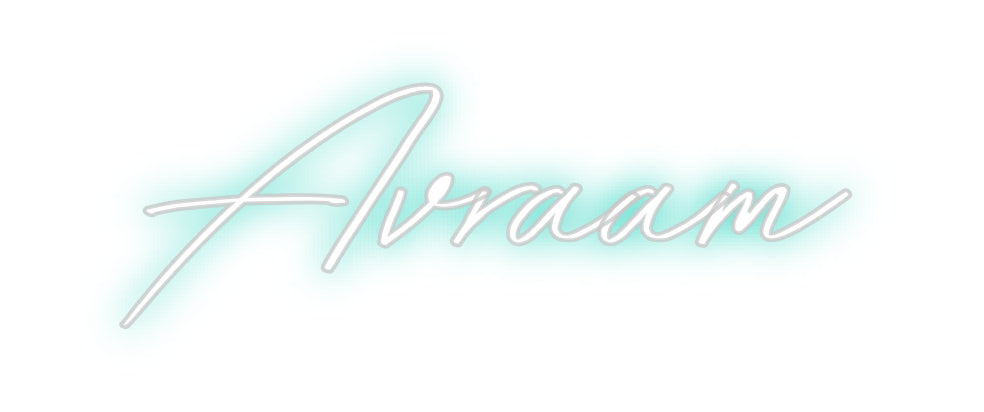 Individuelles Neon: Avraam