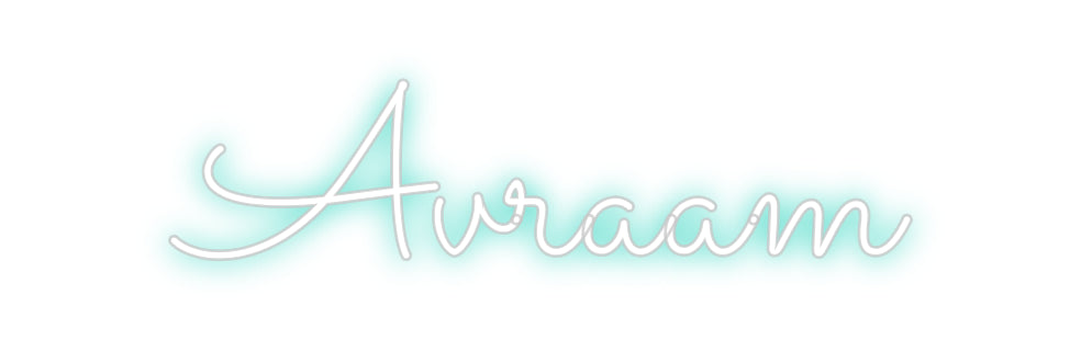 Individuelles Neon: Avraam