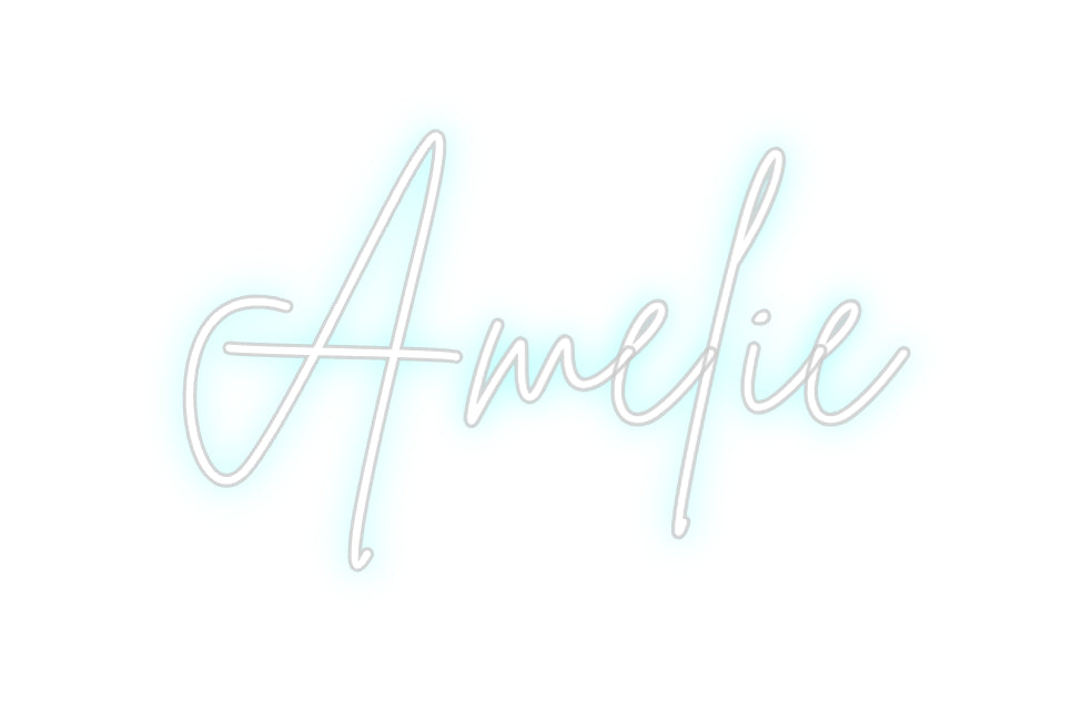 Individuelles Neon: Amelie
