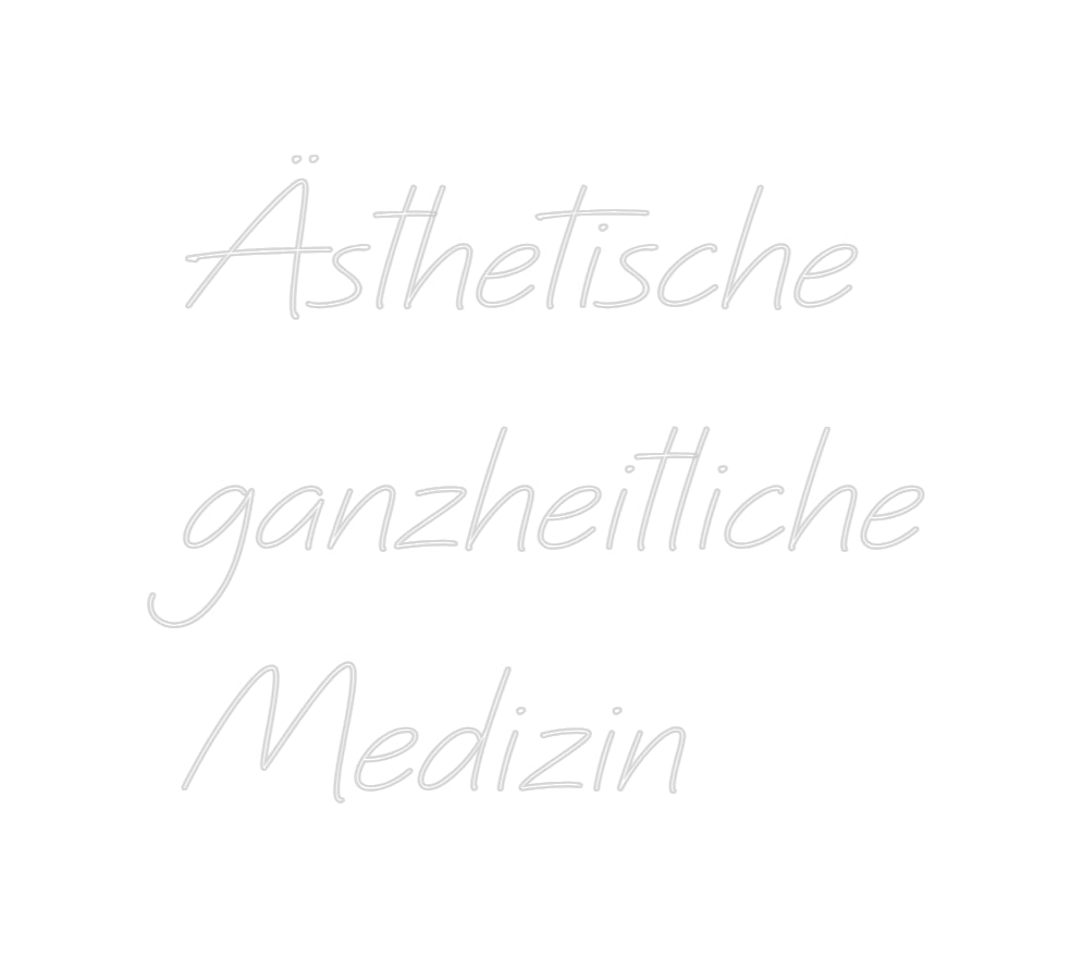 Individuelles Neon: Ästhetische
...