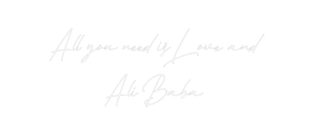 Individuelles Neon: All you need ...