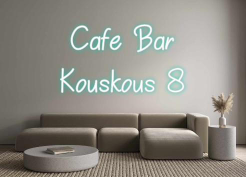 Individuelles Neon: Cafe Bar
Ko...