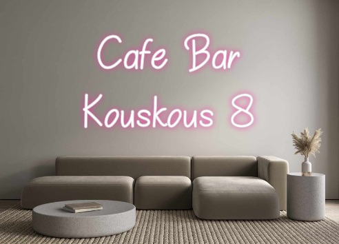Individuelles Neon: Cafe Bar
Ko...