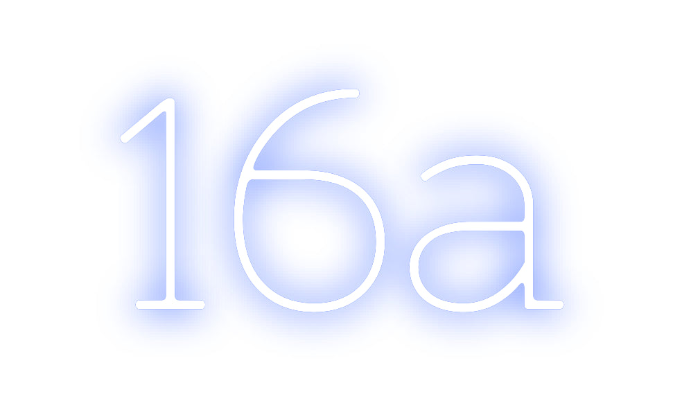 Individuelles Neon: 16a