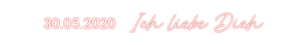 Individuelles Neon: 30.05.2020 I...