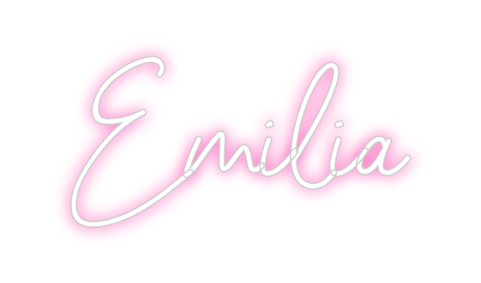 Individuelles Neon: Emilia