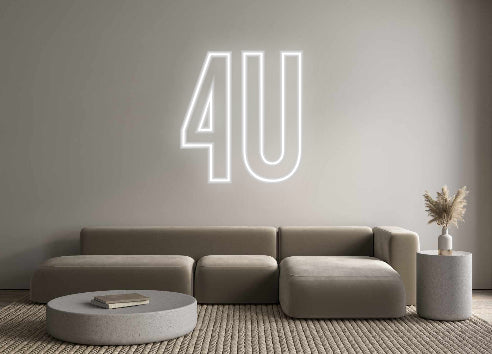 Individuelles Neon: 4U