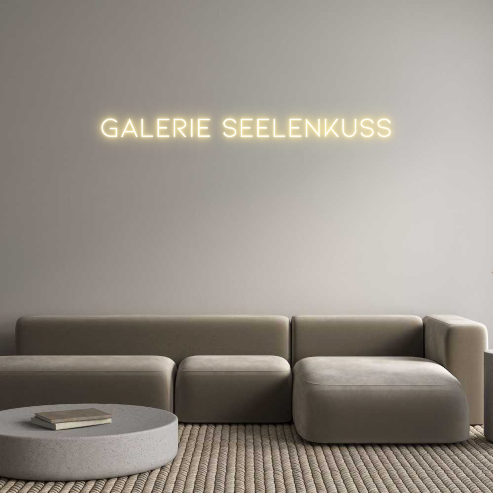 Individuelles Neon: Galerie Seele...