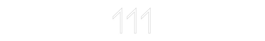 Individuelles Neon: 111