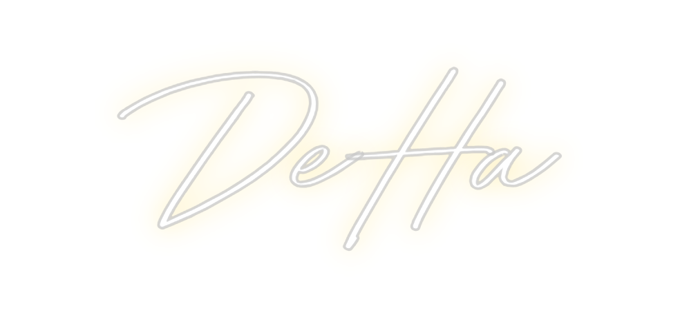 Individuelles Neon: DeHa