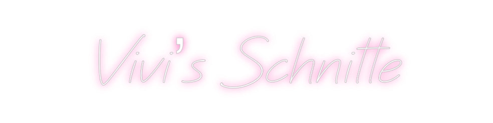 Individuelles Neon: Vivi’s Schnit...