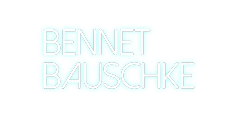 Individuelles Neon: Bennet
Bausc...