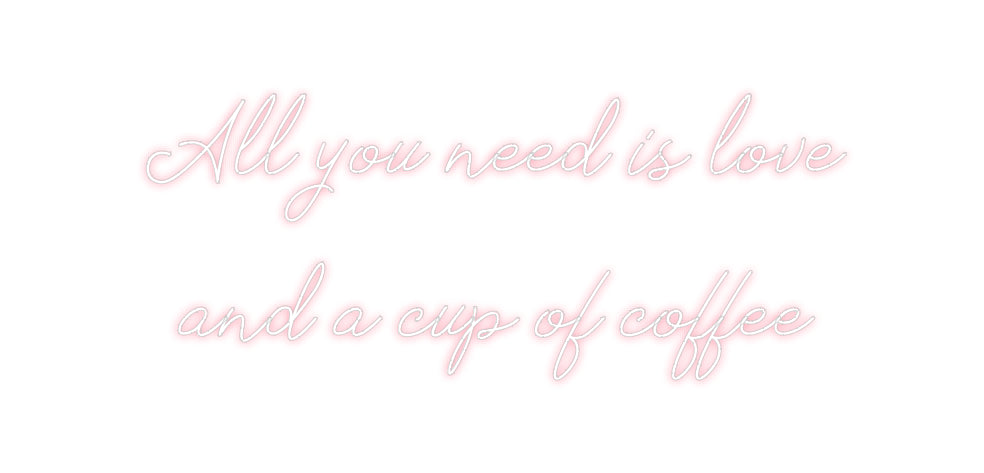 Individuelles Neon: All you need ...