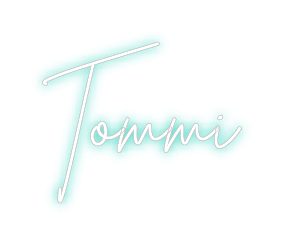 Individuelles Neon: Tommi