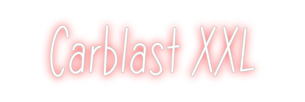 Individuelles Neon: Carblast XXL