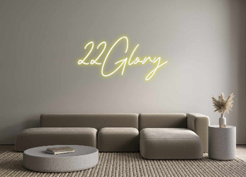 Individuelles Neon: 22Glory