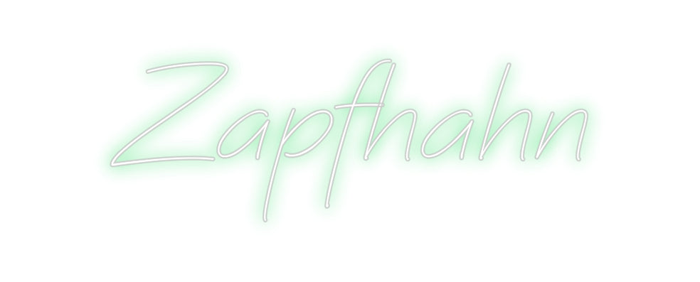Individuelles Neon: Zapfhahn
