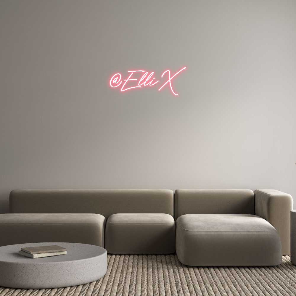 Individuelles Neon: @ElliX