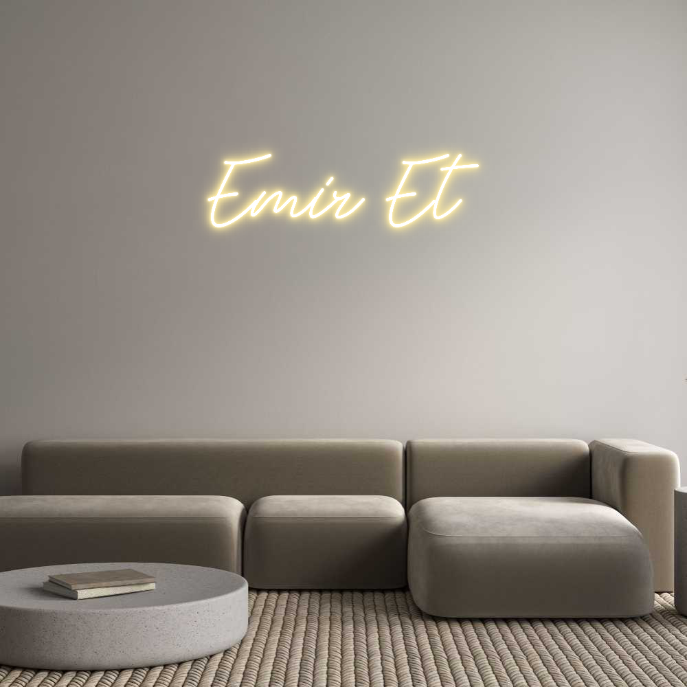 Individuelles Neon: Emir Et