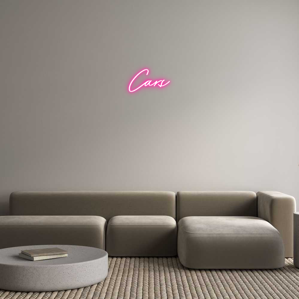 Individuelles Neon: Cars