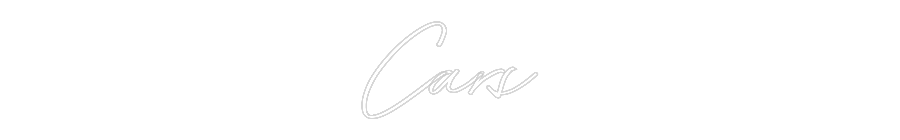 Individuelles Neon: Cars