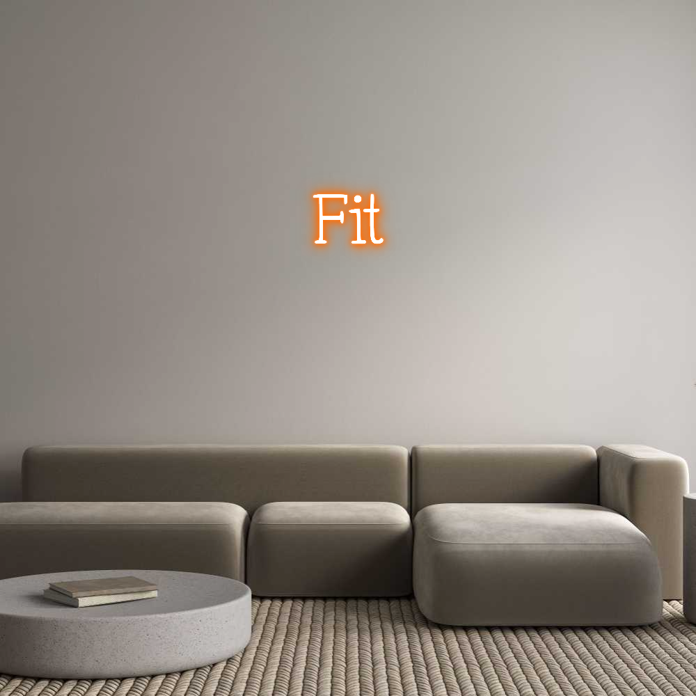 Individuelles Neon: Fit