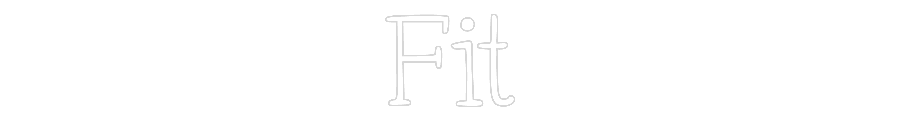 Individuelles Neon: Fit