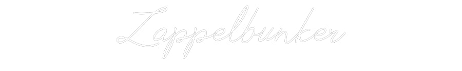 Individuelles Neon: Zappelbunker