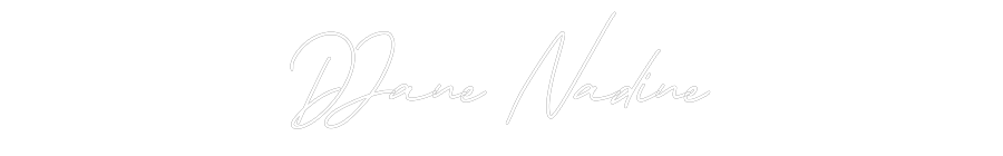 Individuelles Neon: DJane Nadine
