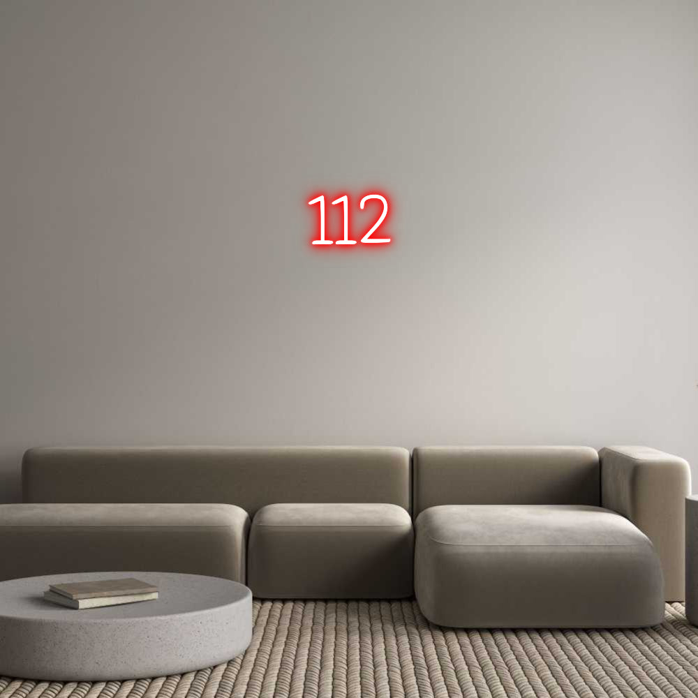 Individuelles Neon: 112