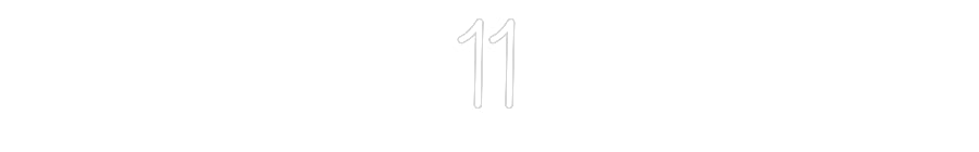 Individuelles Neon: 11