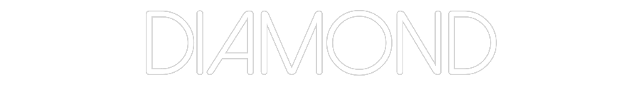 Individuelles Neon: DIAMOND