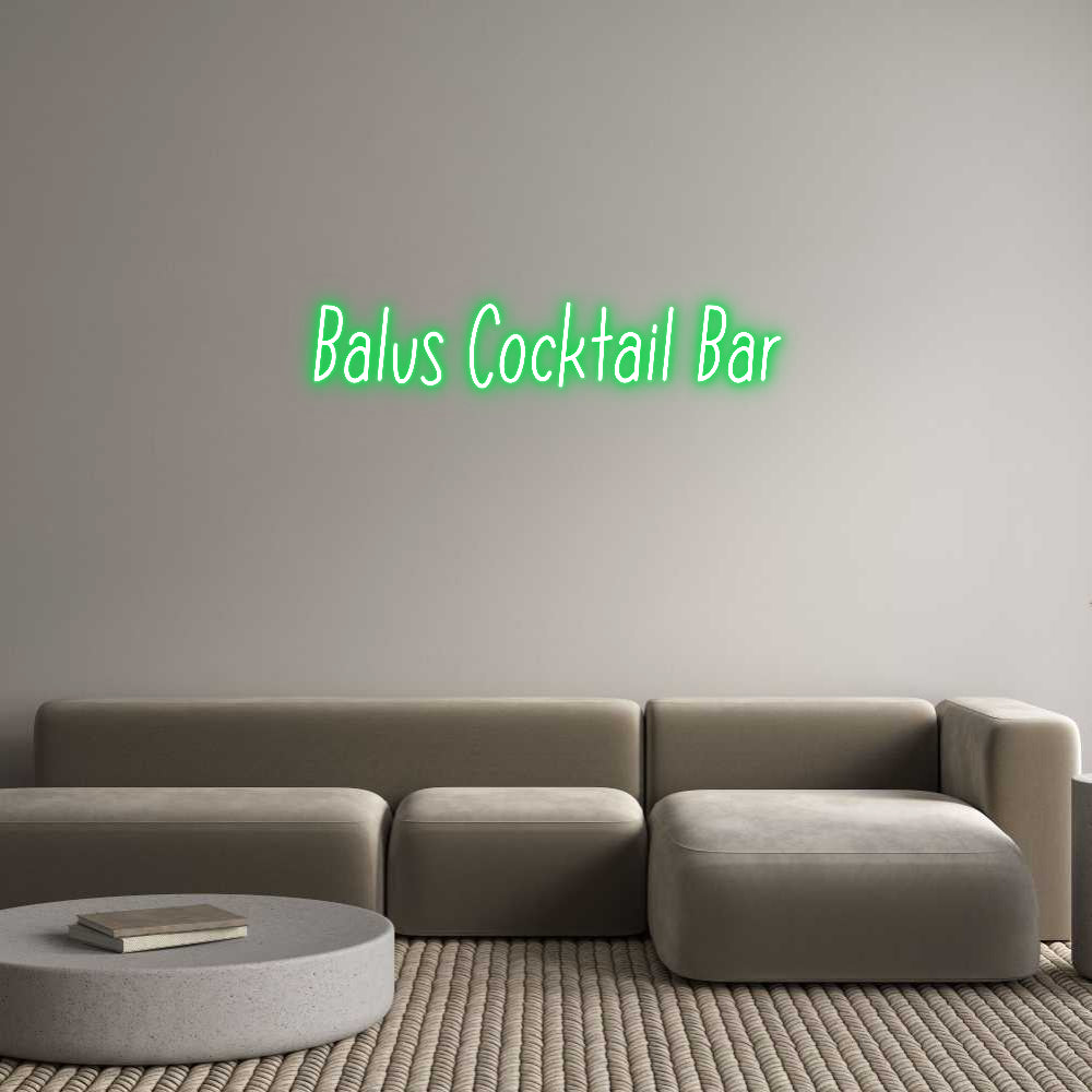 Individuelles Neon: Balus Cocktai...