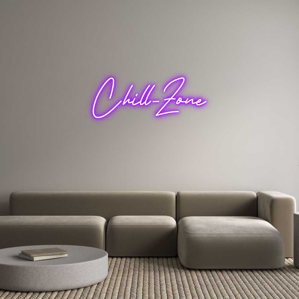 Individuelles Neon: Chill-Zone