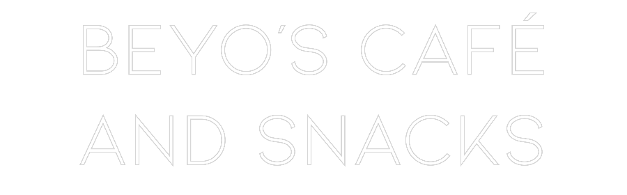Individuelles Neon: Beyo’s Café
...