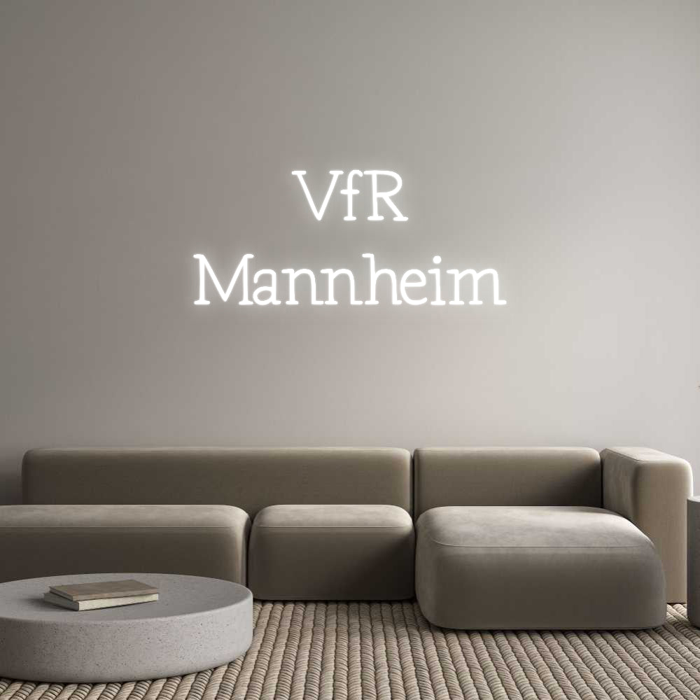 Individuelles Neon: VfR
Mannheim