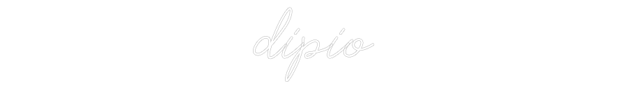 Individuelles Neon: dipio
